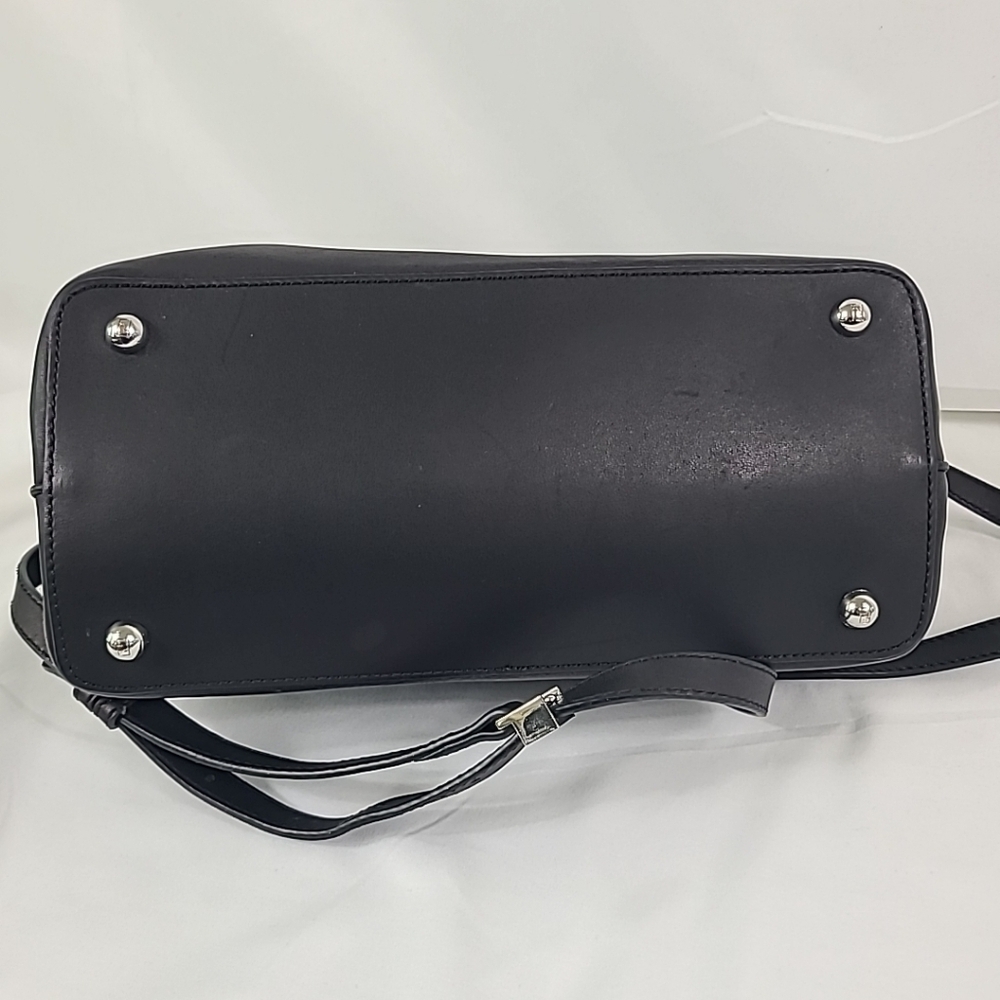 Fendi Black Leather Stud Applique Petite 2Jours Elite Tote - Picture 7 of 14